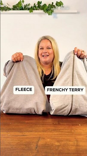 French Terry vs. Fleece...what’s the diff? 🤔