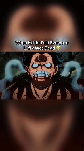 #follow When Kaido Told Everyone Luffy Was Dead 😭#onepiece #anime | Luffy Vs Kaido