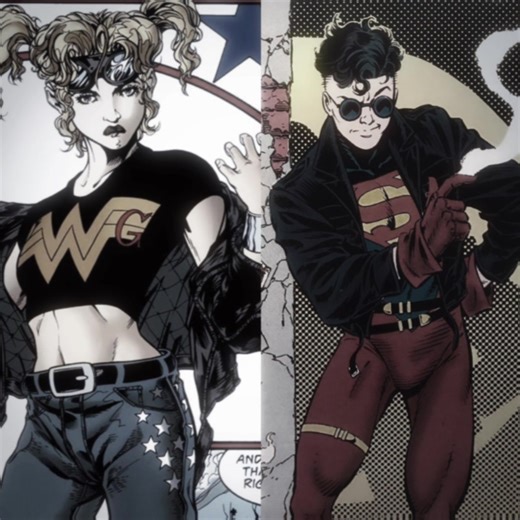WONDERGIRL and SUPERBOY: My Favorite Comic Duo