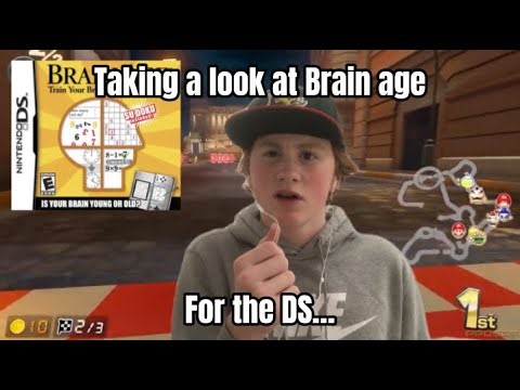 Taking a look a brain age for the Nintendo DS…