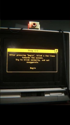 Vigil the blinking horror game