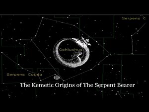 The Kemetic Origins of The Serpent Bearer 13th Zodiac sign Ophiuchus(Mirrored)