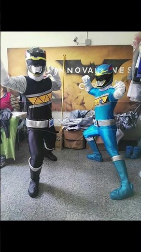 ⚡🖤💙 Trajes de Power Ranger Negro y Azul – ¡Acción y poder en tu evento! 🦸‍♂️✨