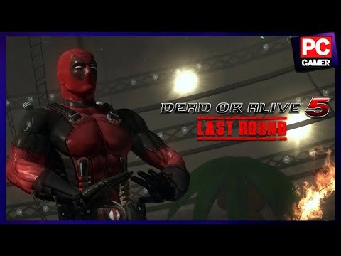 Dead or Alive 5 Last Round PC Mods - Deadpool (X-Men) by monkeygigabuster