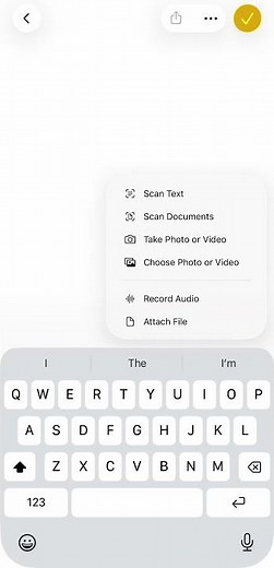 How to scan a document using your iPhone iOS 26.4.1 ￼