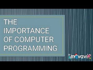 The Importance of Computer Programming