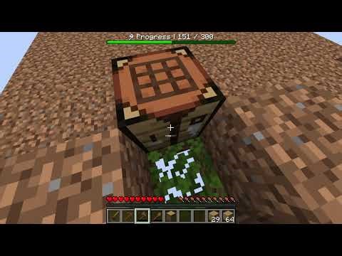 One Block in Minecraft