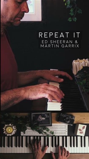 Repeat It – Ed Sheeran & Martin Garrix 🎹 | Emotional Piano Short #shorts