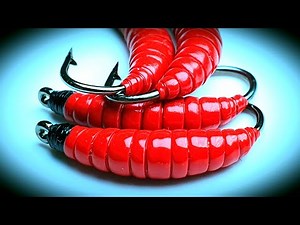 Red Worm.Fly Tying Red Worm