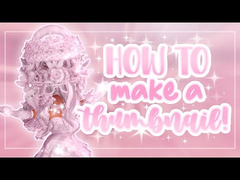 ‼️ HOW TO MAKE A *THUMBNAIL* royale high themed ✨(updated!)