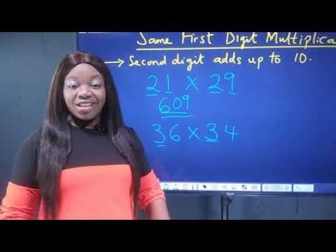 Mental Math Trick-Same First Digit Multiplication