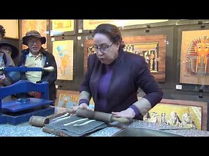 エジプト-パピルスの作り方