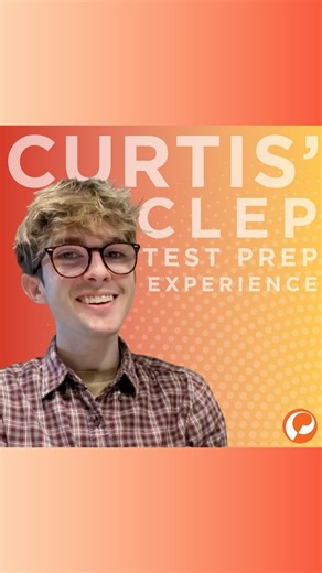 Curtis passed his CLEP College Composition and CLEP Humanities Exams! Woot, woot! • Whether you’re a potential CLEP test taker or a future CLEP test taker, Peterson’s is here to level up your test-taking—helping you prepare for test and life questions before, during, and after test day! • Click this link to access our CLEP Test Prep: https://www.petersons.com/testprep/clep/ • #CLEP #CLEPPracticeTest #CLEPPractice #TestPrep #TestPreparation | Peterson’s