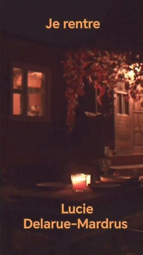 I'm going home / Lucie Delarue-Mardrus #poems