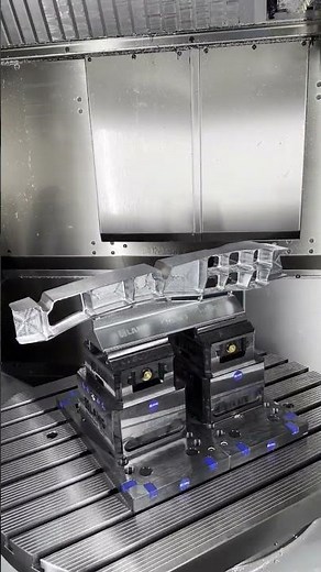 New structural part - programmed with Tebis #cadcam