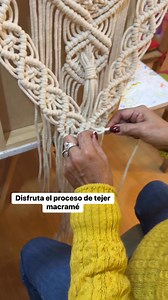 Seguime para aprender macramé #macrame | La Quinta en Casa