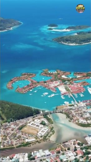 Seychelles 🇸🇨 Looks Too Beautiful to Be Real 😍🌊 #Shorts #seychelles #travel #nature #adventure #fun