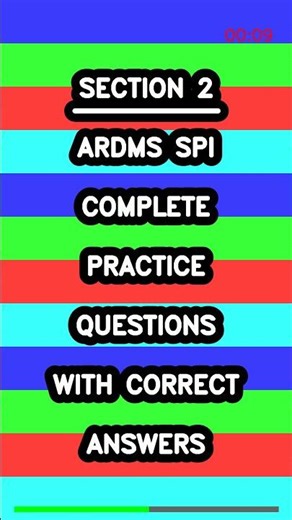 ARDMS SPI Complete Practice Questions with Correct Answers Latest