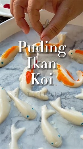 Resep Cara Membuat Puding Ikan Koi yang Cantik dan Menarik