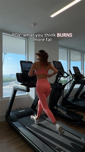 vs. WHAT ACTUALLY DOES — 15 fat melting treadmill walk🚶🏻‍♀️ Psssttt… you don’t need to go for a run every freaking day to lose weight! For some reason when we think cardio, we think running and high intensity movement but we’re missing a whole category of effective low impact exercise movement in! This spicy series is also great for toning up the booty!! 🍑 THE SPECIFICS: *screenshot* 15 minutes 15 incline (or the highest tour treadmill goes if it doesn’t go to 15) 3 mph speed That’s it!!! I r