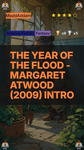 The Year of the Flood - Margaret Atwood (2009) Intro (MaddAddam - 2) - 4.06 ⭐️