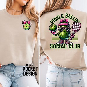 Pickle Ballin Png, Funny Pickleball PNG, Cute Pickle Ball Social Club Sublimation, Pickle DTF Transfer File, Dink This Shirt Digital Design - Etsy