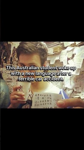 Ben McMahon, woke up speaking new language. #truestory