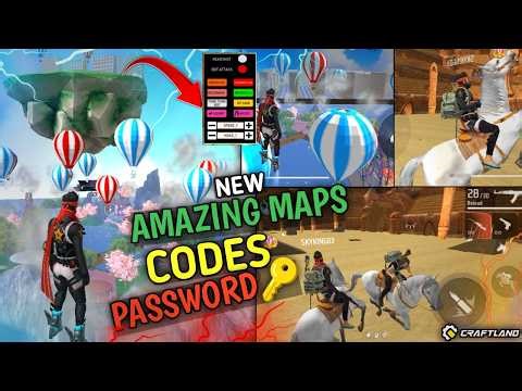 New CRAZY "CRAFTLAND Maps" Code🤯 with Password😍🥶// 2026-27 / only for FF shorts creators 🤞