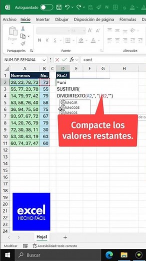 Remover Valores con Fórmulas en Excel #FormulasMagicas