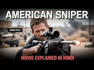 The best sniper shooter in history | American Sniper Full Movie Explained in Hindi