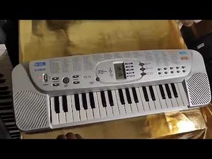 Casio SA 75 demo