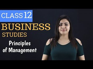 principles of management class 12