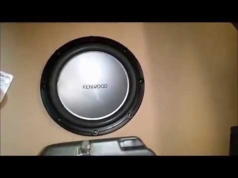 How to turn your spare tire well into a sub woofer box