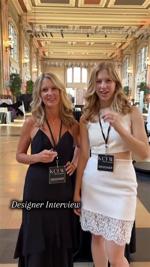Designer interview with Atelier Dreamgirl! This mother & daughter duo stunned on the runway with classy pieces full of texture. Want to show your designs? Apply to be a designer online at kcfashionweek.com. Applications close 10/27. #fashionweek #designer #Runway #kcfw #kcfashionweek #kansascityfashionweek #kcfwdesigner #kcfwdesigners #kcfwss26 #ss26 | Kansas City Fashion Week