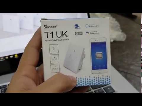 Setting Up Sonoff T1 Using Tasmota Firmware