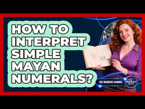 How To Interpret Simple Mayan Numerals?