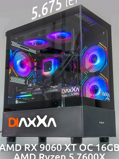 PC Gaming Build: AMD RX 9060 XT & Ryzen 5 7600X