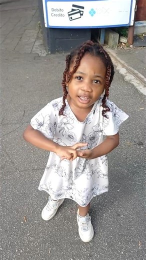 Beautiful ❤️ Baby Lu On Her Way To School This Morning #shorts