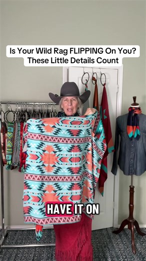 The wild rag flip happens to everyone. A little wind, a turn of the head, and suddenly the backside of the scarf shows. With most silk scarves, that moment is embarrassing because the back is pale, dull, or completely unfinished. That’s the downside of one sided prints. Cowtown Wild Rags are different. Every wild rag is double sided and full color printed, so when the scarf flips, it still looks rich, bold, and intentional. No white backs. No washed out silk. No hiding how it’s tied. From every 