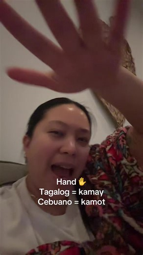 Your cebuano practice word of the day is: Kamot or hand ✋ while you’re learning #cebuano #bisaya just change a few letters and now you also know how to say it in tagalog. You’re welcome! Follow for more! 😆