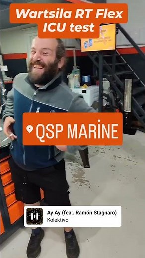 Wartsila Rt flex ICU in workshop