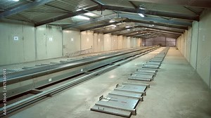 Processing Facility. Agricultural enterprise. conveyor processing. agro-processing and manufacturing plant for processing and storage of agricultural seed grain products