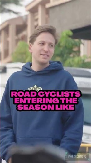The two types of pro cyclist in February 😂 #cycling #cyclist #procycling #funny #funnyvideo