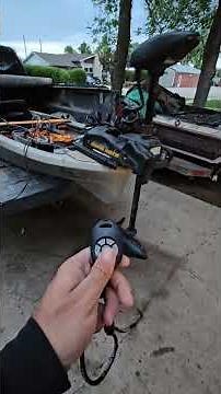 minnkota quick attach kayak mounted trolling motor