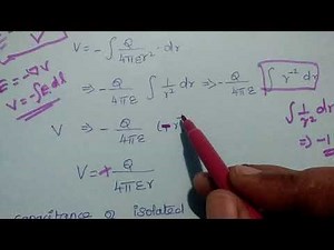 Capacitance of Spherical Capacitor