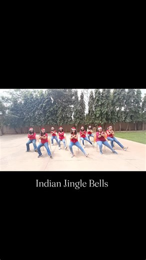AnushaDanceWorld | Jingle Bells… but make it INDIAN! Classical beats, chair choreography, and the simplest steps, this festive fusion is all about joy,... | Instagram