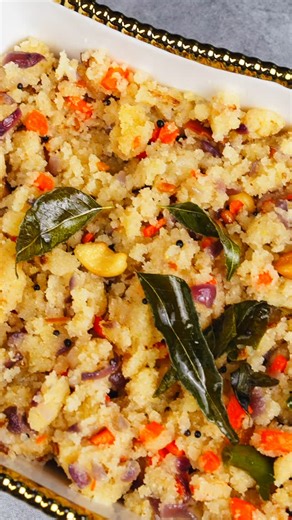 58 reactions | ✨ Rava Upma – A warm, savory South Indian breakfast...