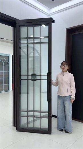 The latest design of aluminum PT door has two functions of sliding and swing#ptdoor #doors #ptdoorfactory #aluminumdoor #factoryprice