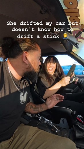 Bruce on Instagram: "She almost crashed 😅 Then she started doing donuts 🍩🔥 Full chaos on YouTube — link in bio #bassanixhaust #howtodrift #drifting #dk #foxbody"