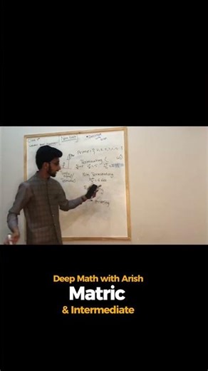 Easy Math Explanation for Matric & Intermediate